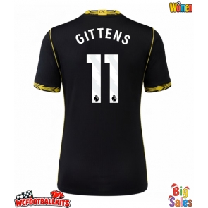 Chelsea Jamie Gittens #11 Replica Away Stadium Shirt for Women 2026-27 Short Sleeve